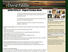 Tablet Screenshot of davidpatillo.com